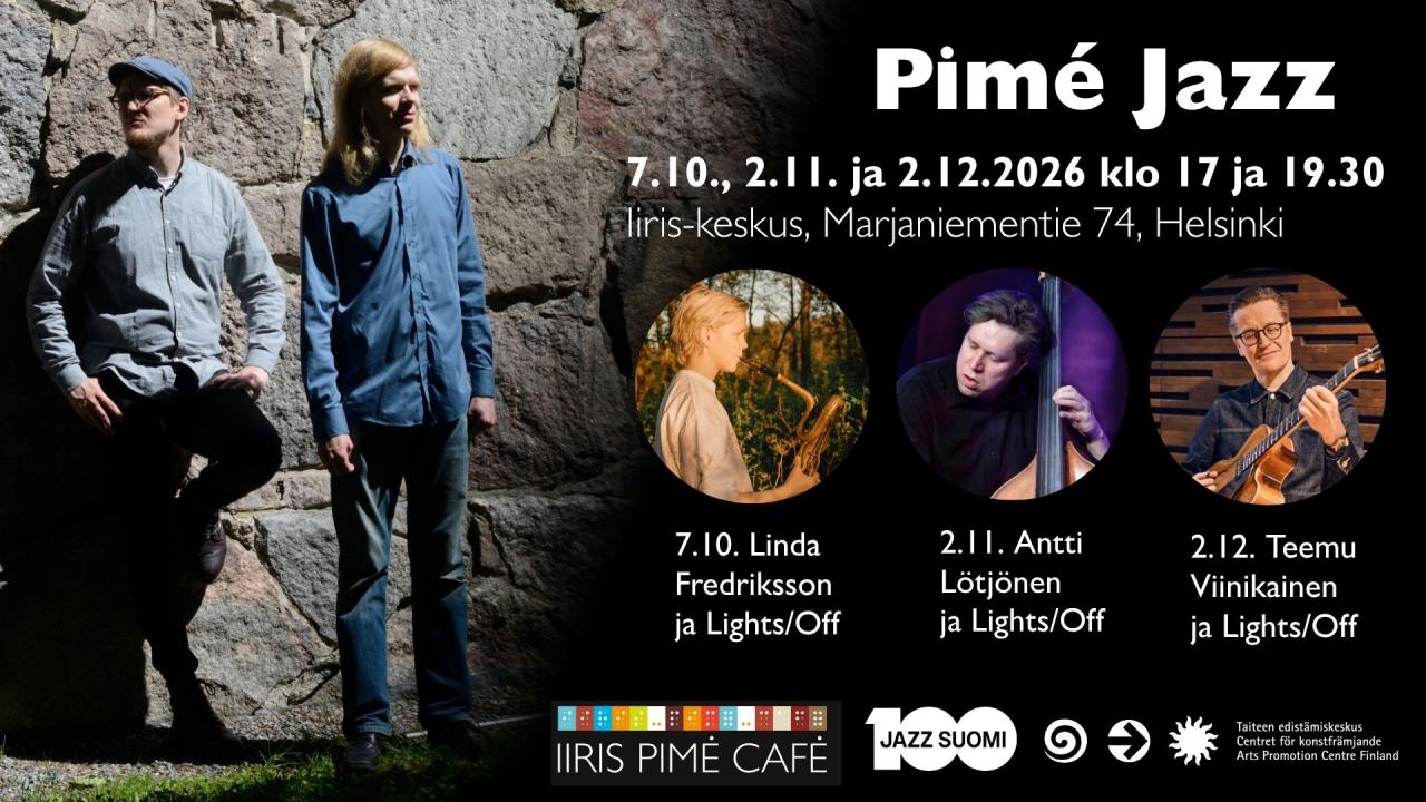 Pimé Jazz -mainoskuva.